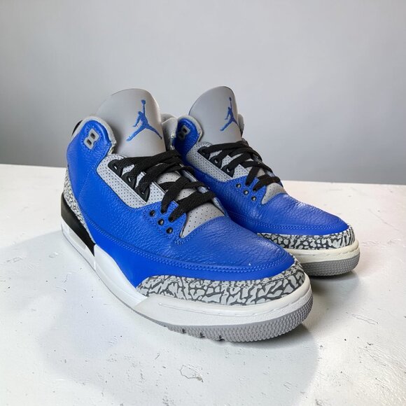 Air Jordan 3 Retro (2020) Varsity Blue/Cement Mens Shoes Size 11 CT8532 400 main image 11